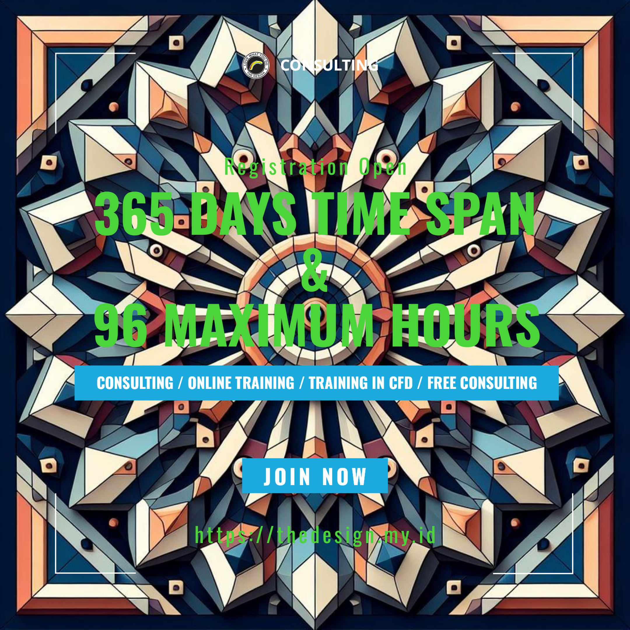 The Design - 365 Days Time Span & 96 Maximum Hours | Consulting