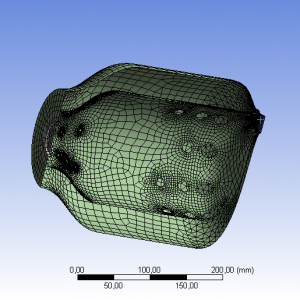 The Design - Jet Combustion Chamber Flow Rates Simulation | ANSYS Fluent