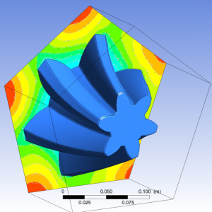The Design - Design Helical Gear Simulation | ANSYS CFX