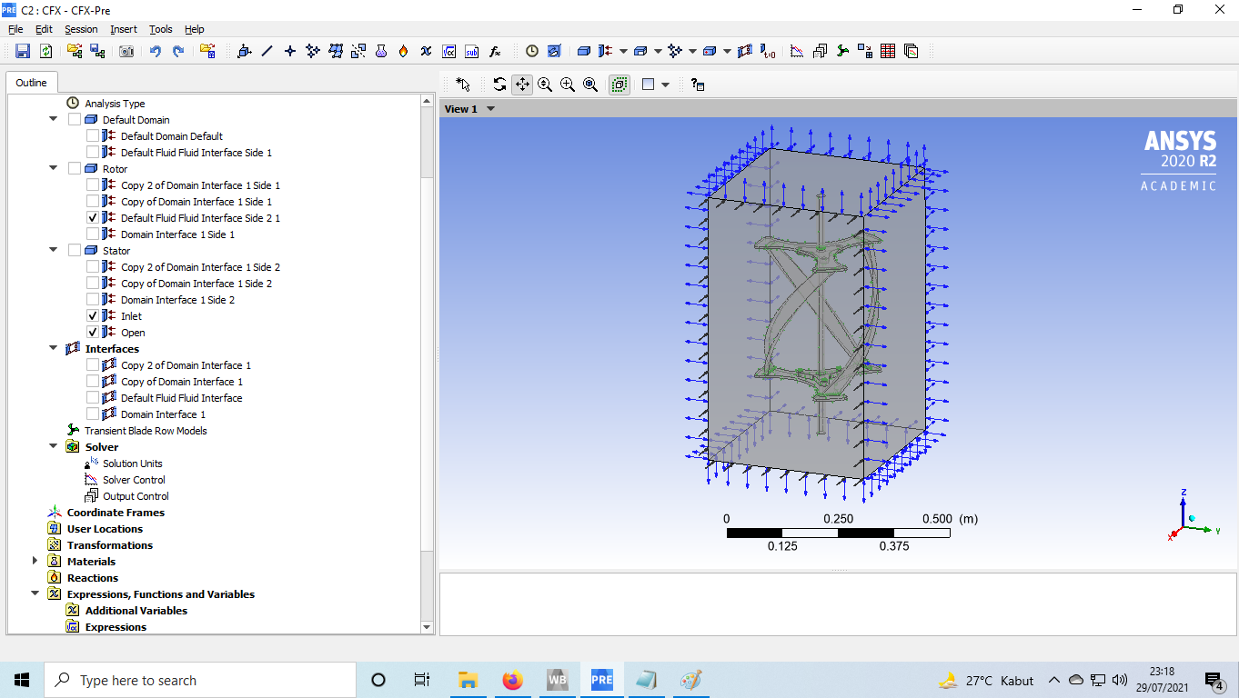 The Design - Design Analysis for Gorlov Helical Turbine | ANSYS CFX