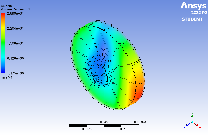 The Design - Modelling of Compressor or Pressure Impeller - Cavitation | ANSYS CFX