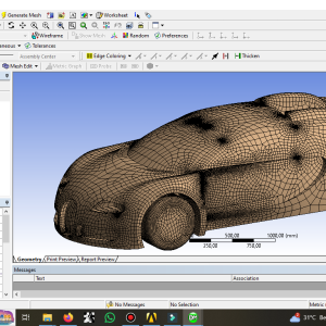 The Design - CFD Mesh Bugatti Veyron EB 16.4, a Mid-Engine Sports Car | Ansys Fluent