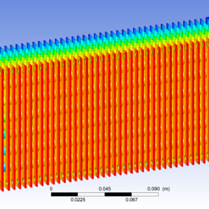 The Design - Ethylene Glycol + Water Liquid Through Car Radiator Cooling System | Ansys CFX